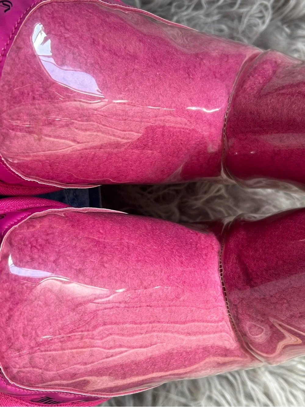 Juicy Couture "Klash" hot pink winter boots - Picture 8 of 15